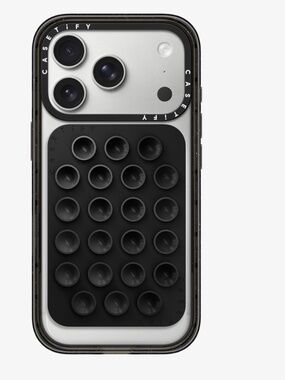 CASETiFY -Snap & Stick Cardholder Stand - Black